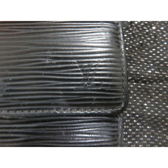 Louis Vuitton Black Nior Epi Italian Leather Multicles 6 Key Holder Case Wallet - Picture 2 of 15